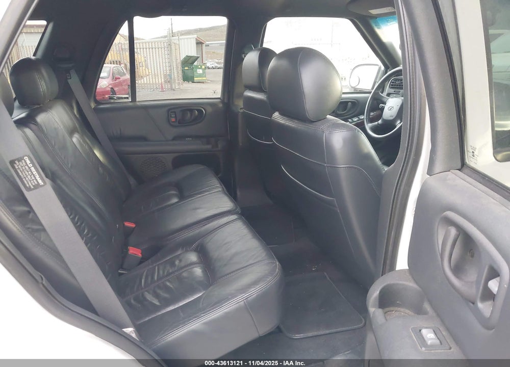 2000 OLDSMOBILE BRAVADA VIN: 1GHDT13W5Y2219674