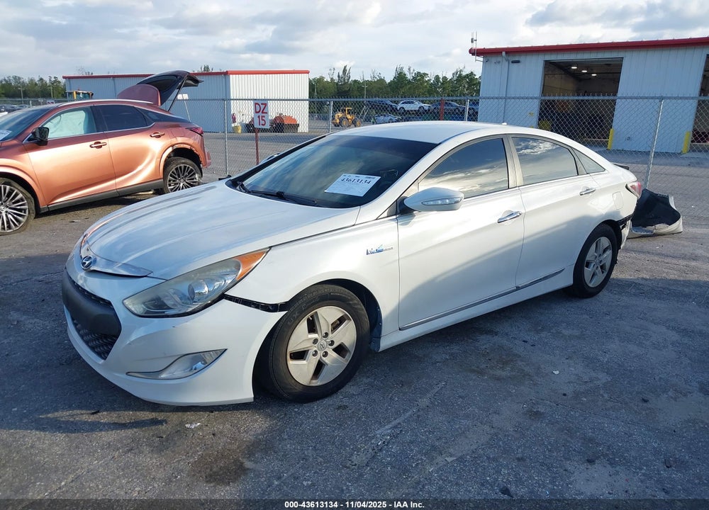 2012 HYUNDAI SONATA HYBRID VIN: KMHEC4A46CA038185