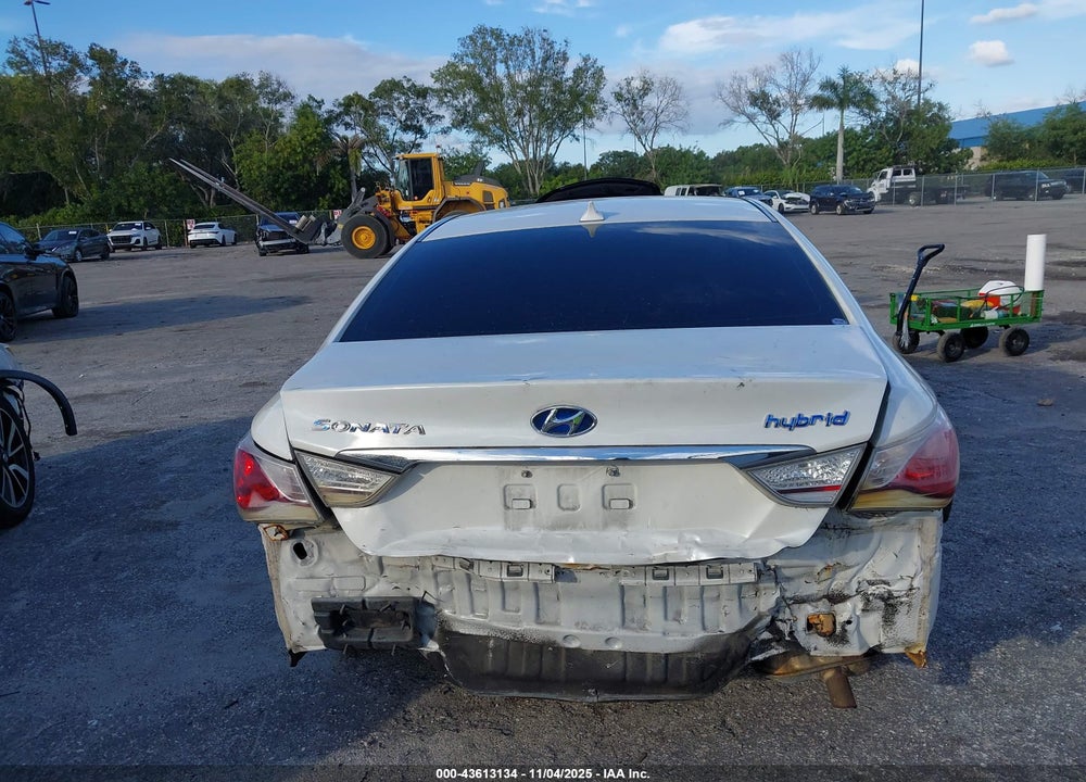 2012 HYUNDAI SONATA HYBRID VIN: KMHEC4A46CA038185