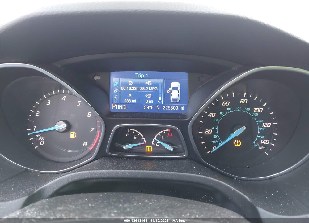 2013 FORD FOCUS SE VIN: 1FADP3K26DL367797