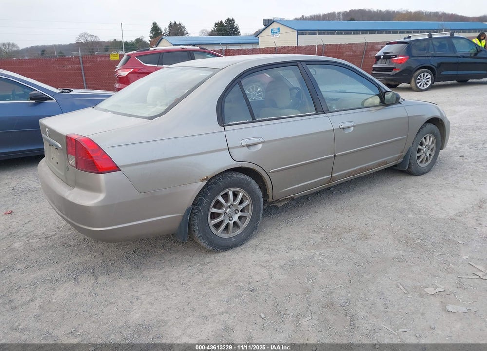 2003 HONDA CIVIC LX VIN: 2HGES16503H613908
