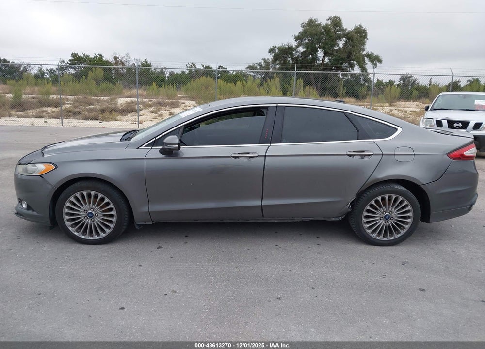 2014 FORD FUSION TITANIUM VIN: 3FA6P0D98ER100181