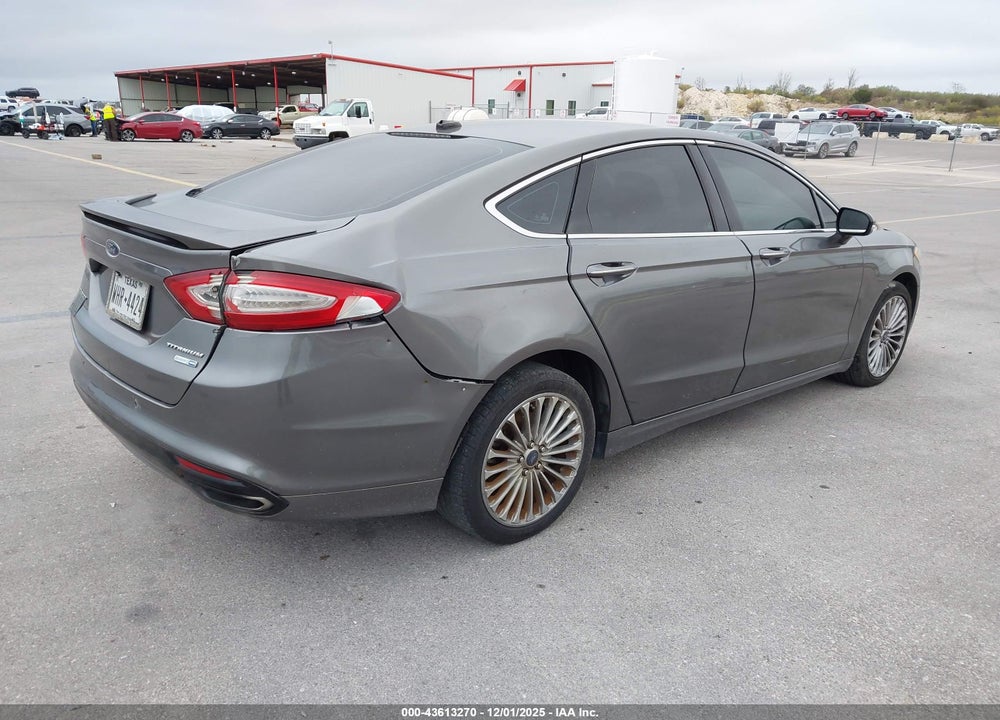 2014 FORD FUSION TITANIUM VIN: 3FA6P0D98ER100181