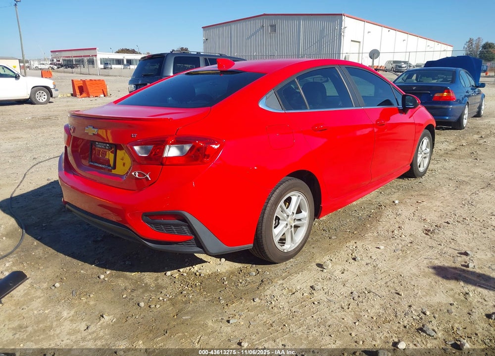 2016 CHEVROLET CRUZE LT AUTO VIN: 1G1BE5SM6G7272943