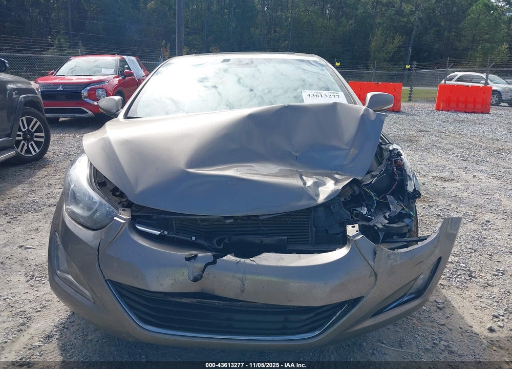2016 HYUNDAI ELANTRA VALUE EDITION VIN: 5NPDH4AE9GH783487