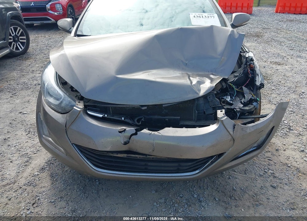 2016 HYUNDAI ELANTRA VALUE EDITION VIN: 5NPDH4AE9GH783487