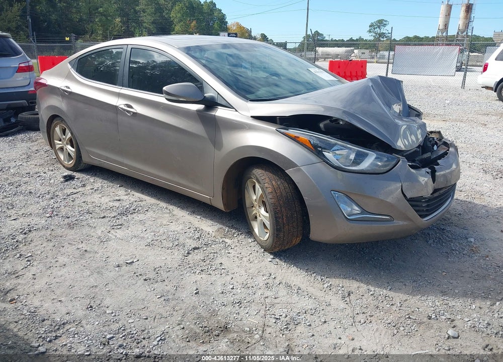 2016 HYUNDAI ELANTRA VALUE EDITION VIN: 5NPDH4AE9GH783487
