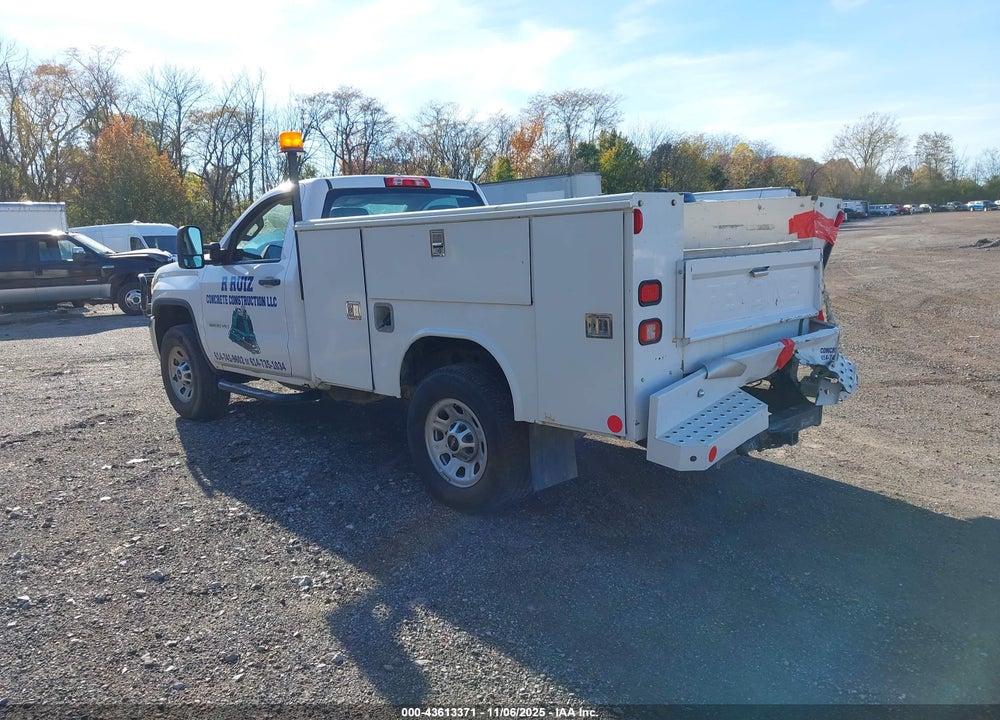 2015 GMC SIERRA 2500HD VIN: 1GD02XEG9FZ501476