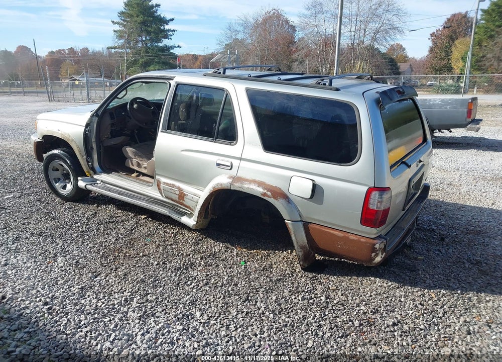 1999 TOYOTA 4RUNNER LIMITED V6 VIN: JT3HN87R5X0236763
