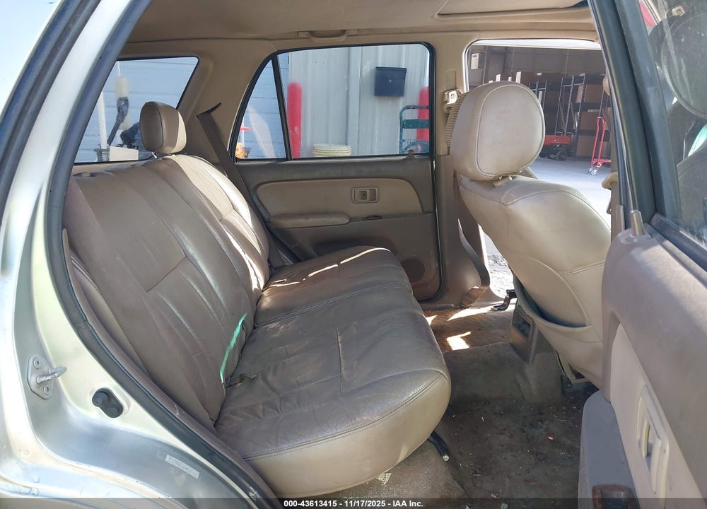 1999 TOYOTA 4RUNNER LIMITED V6 VIN: JT3HN87R5X0236763