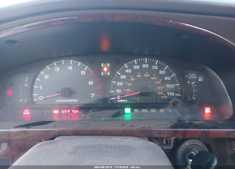 1999 TOYOTA 4RUNNER LIMITED V6 VIN: JT3HN87R5X0236763