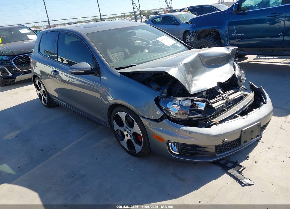 2012 VOLKSWAGEN GTI 2-DOOR VIN: WVWFD7AJ8CW135856
