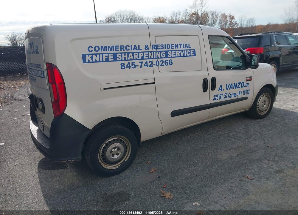2017 RAM PROMASTER CITY VIN: ZFBERFABXH6E22130
