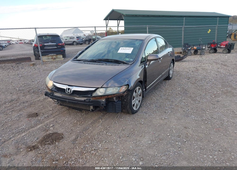 2009 HONDA CIVIC VIN: 1HGFA16529L021011