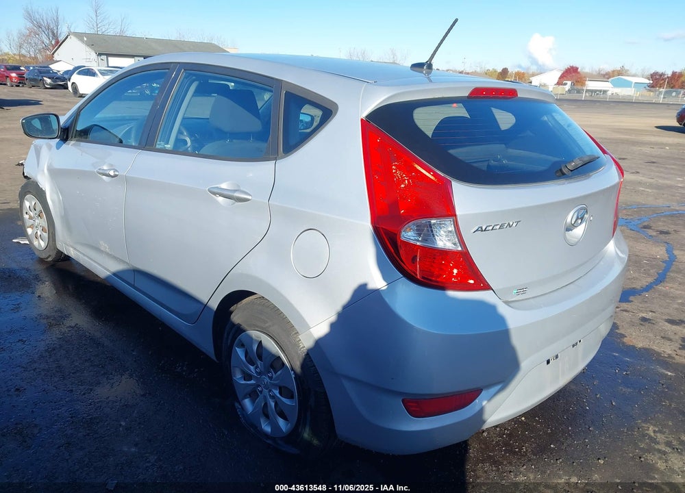 2017 HYUNDAI ACCENT SE VIN: KMHCT5AE3HU301406
