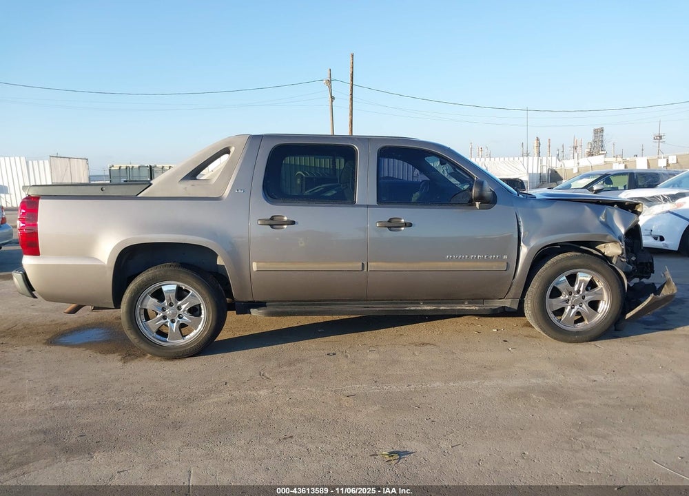 2007 CHEVROLET AVALANCHE 1500 LS VIN: 3GNEC12J77G306389