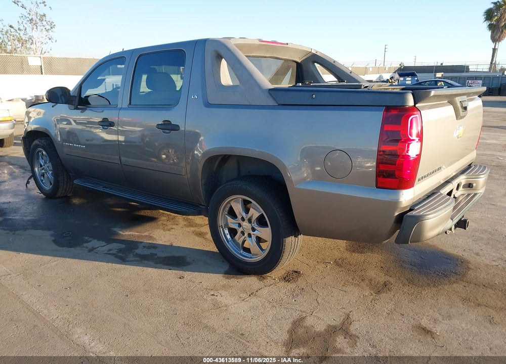 2007 CHEVROLET AVALANCHE 1500 LS VIN: 3GNEC12J77G306389