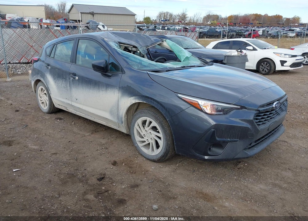 2025 SUBARU IMPREZA BASE 5-DOOR VIN: JF1GUABC5S8233723