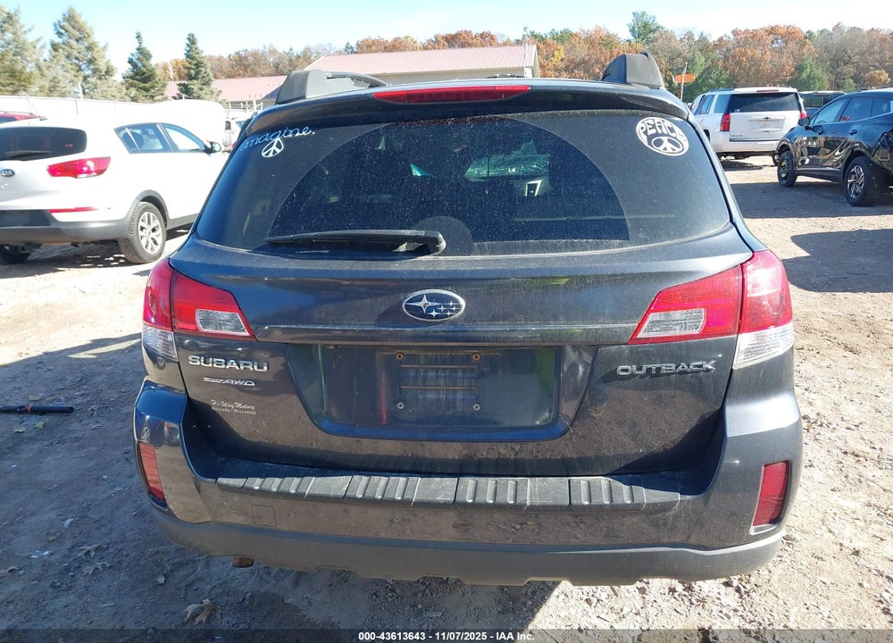 2011 SUBARU OUTBACK 2.5I PREMIUM VIN: 4S4BRCGC5B3390641
