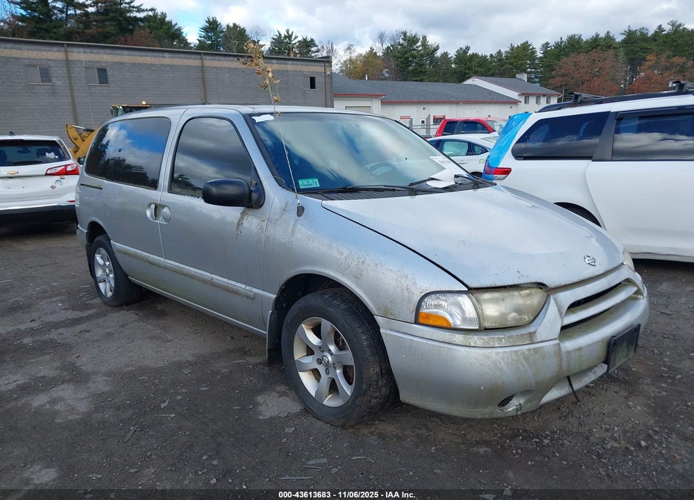 2002 NISSAN QUEST GXE VIN: 4N2ZN15T12D820193