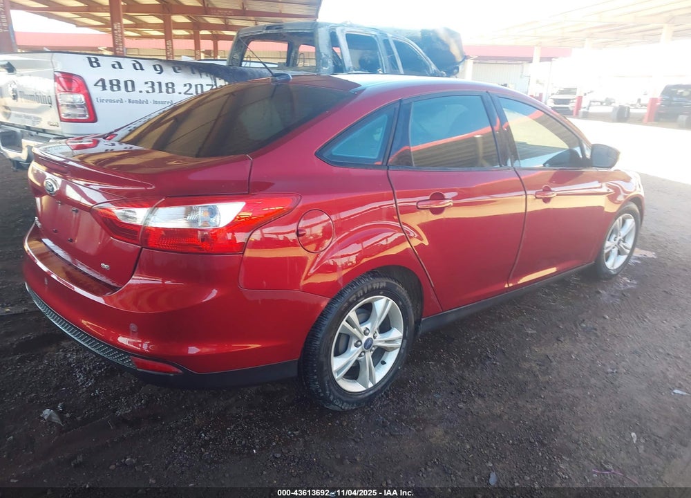 2014 FORD FOCUS SE VIN: 1FADP3F25EL413843