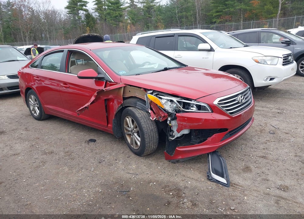 2017 HYUNDAI SONATA SE VIN: 5NPE24AF1HH458008