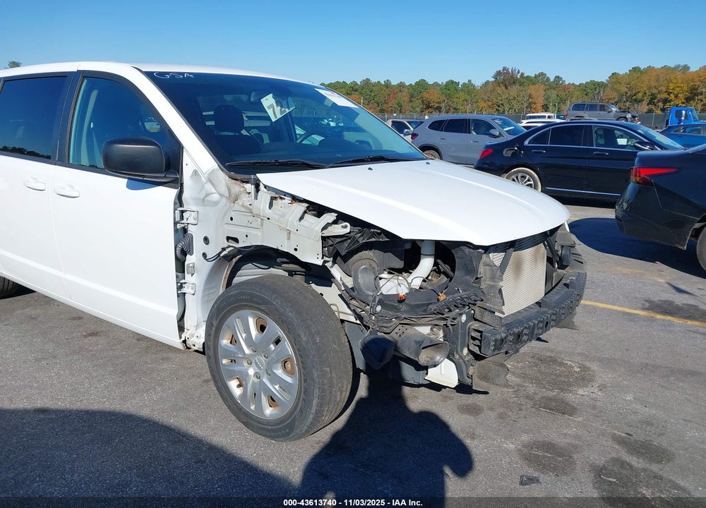 2018 DODGE GRAND CARAVAN SE VIN: 2C4RDGBG7JR323905