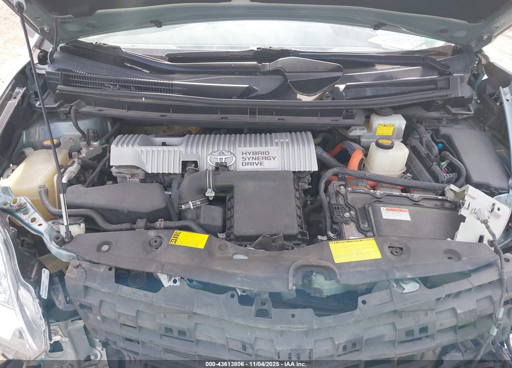 2013 TOYOTA PRIUS THREE VIN: JTDKN3DU7D5603206