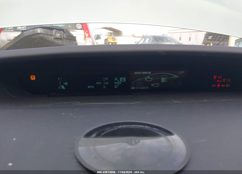 2013 TOYOTA PRIUS THREE VIN: JTDKN3DU7D5603206