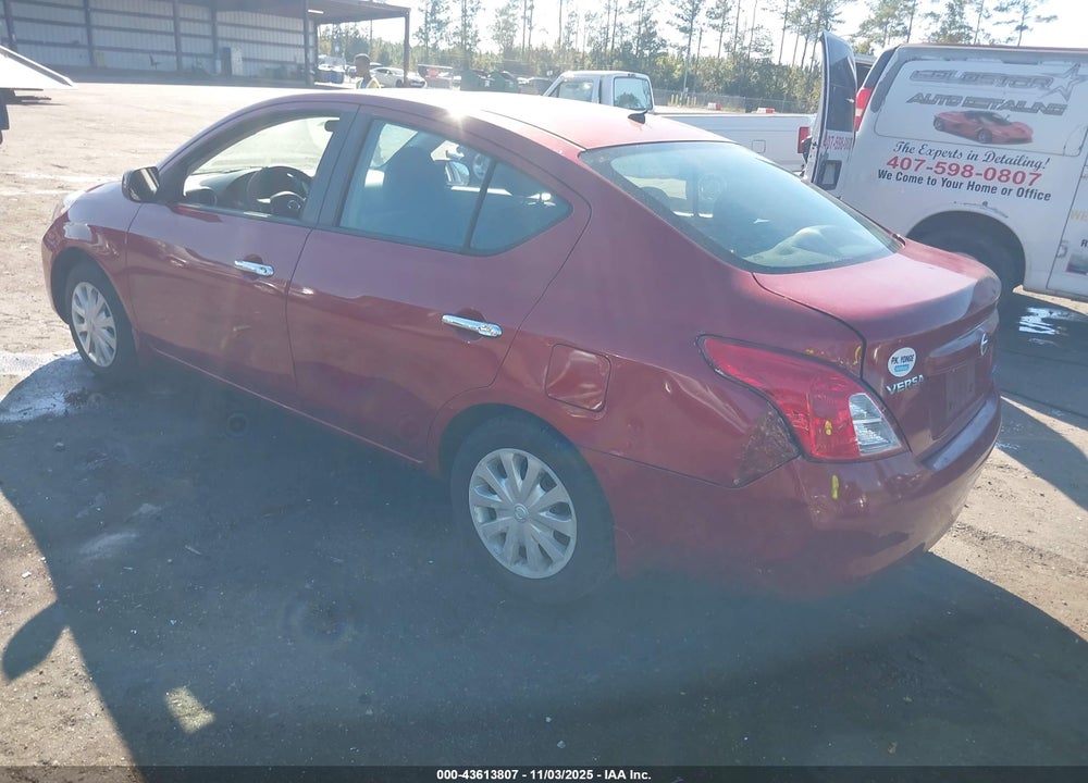 2012 NISSAN VERSA VIN: 3N1CN7AP4CL865356