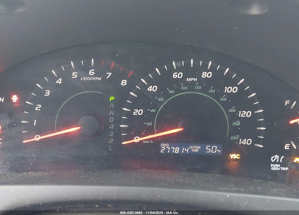 2009 TOYOTA CAMRY LE VIN: 4T1BE46K59U842764