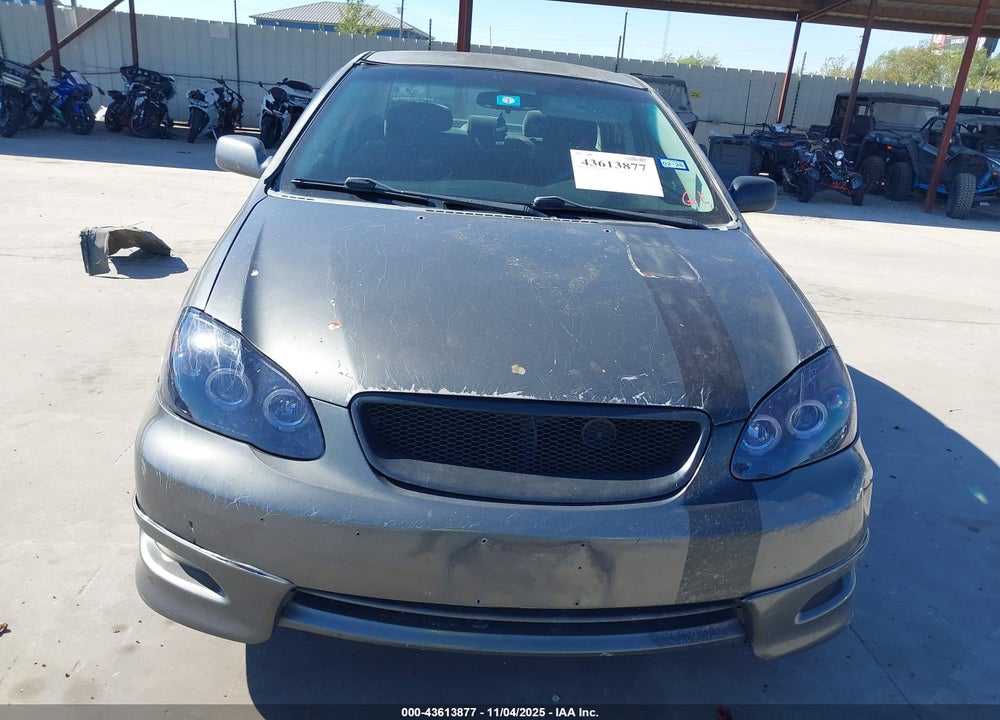 2008 TOYOTA COROLLA S VIN: 2T1BR32E88C886174