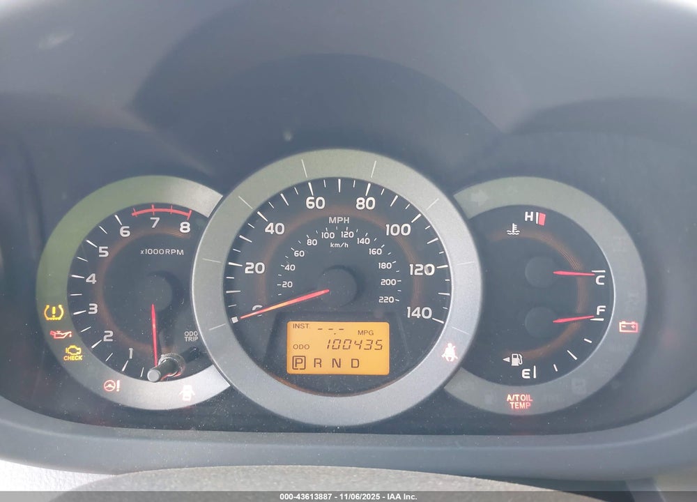 2011 TOYOTA RAV4 VIN: 2T3BF4DV8BW160629