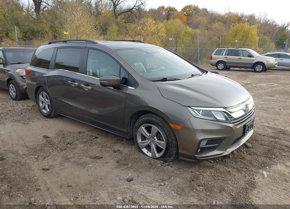 2019 HONDA ODYSSEY EX-L VIN: 5FNRL6H76KB052708