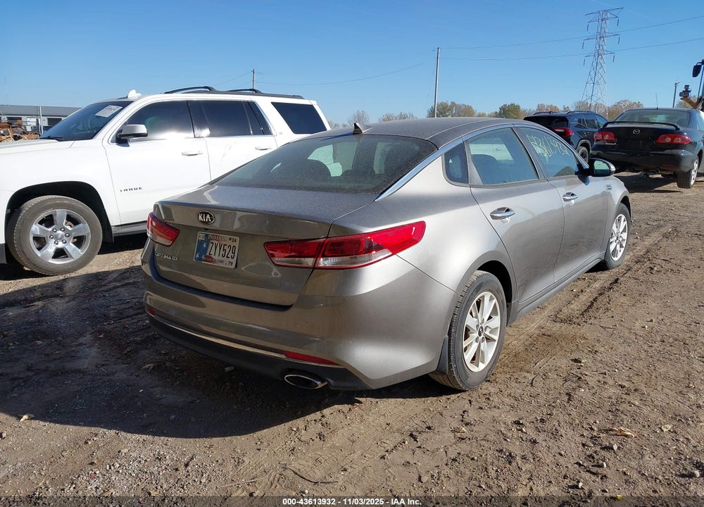 2016 KIA OPTIMA LX VIN: 5XXGT4L3XGG110324