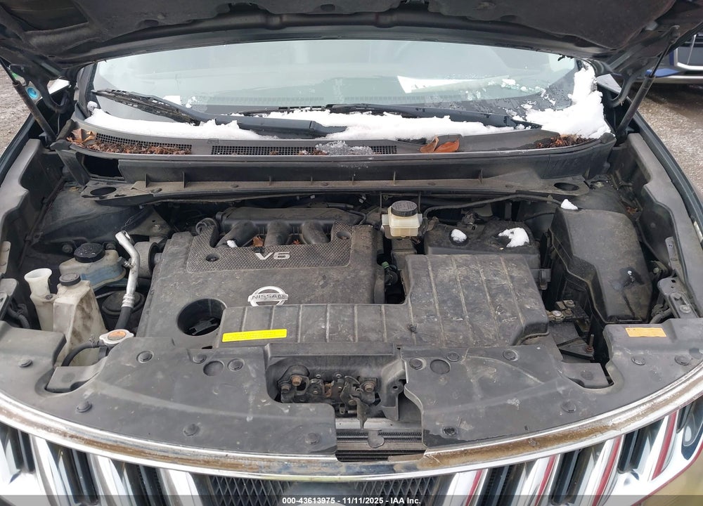 2009 NISSAN MURANO LE VIN: JN8AZ18W99W154049