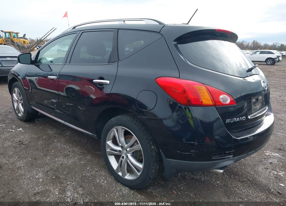 2009 NISSAN MURANO LE VIN: JN8AZ18W99W154049
