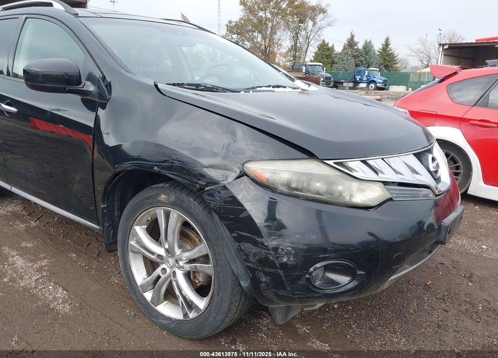 2009 NISSAN MURANO LE VIN: JN8AZ18W99W154049