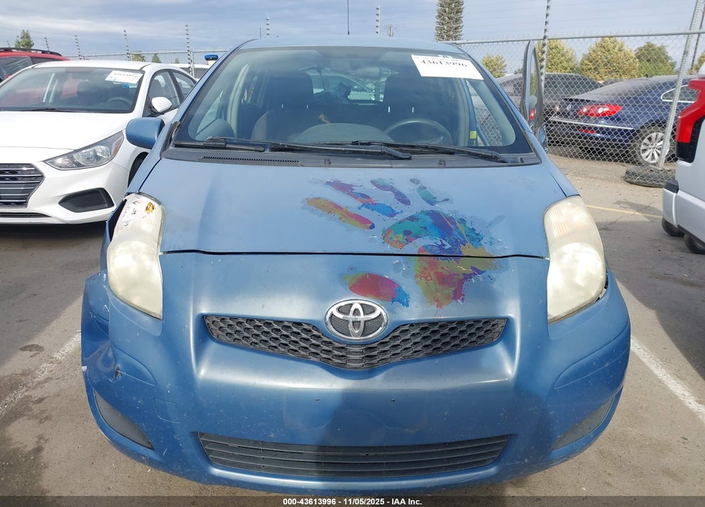 2010 TOYOTA YARIS VIN: JTDKT4K32A5318351
