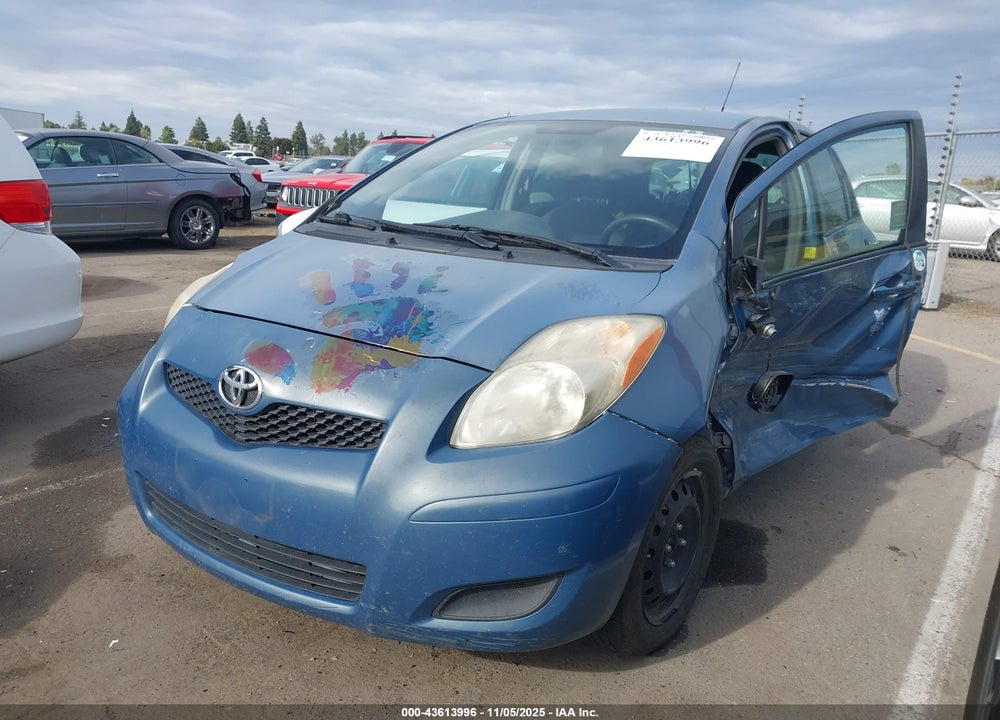 2010 TOYOTA YARIS VIN: JTDKT4K32A5318351