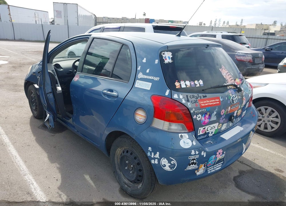 2010 TOYOTA YARIS VIN: JTDKT4K32A5318351