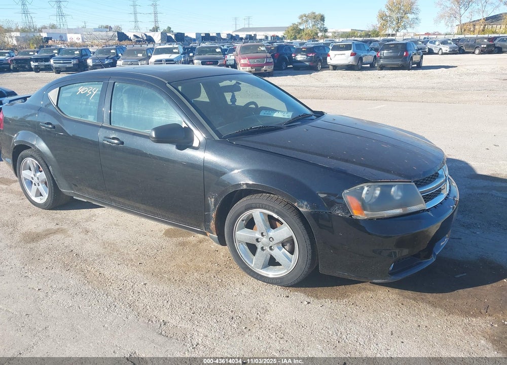 2012 DODGE AVENGER SXT VIN: 1C3CDZCB0CN290853