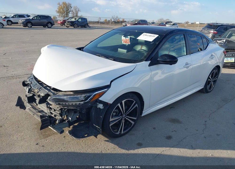 2022 NISSAN SENTRA SR XTRONIC CVT VIN: 3N1AB8DV2NY283262