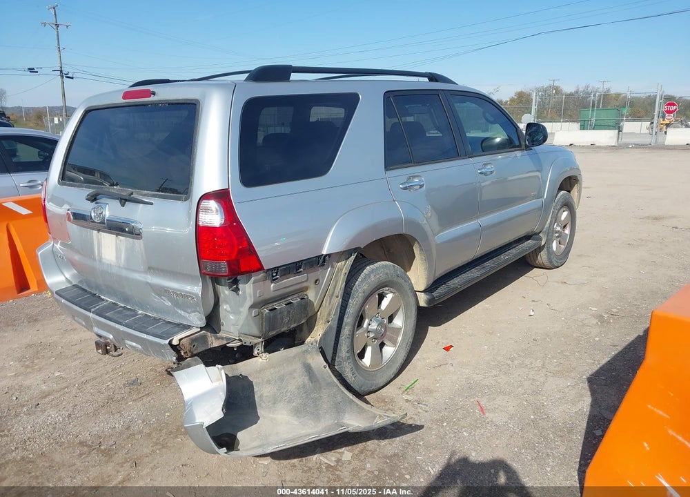 2007 TOYOTA 4RUNNER SR5 V6 VIN: JTEZU14R370093757