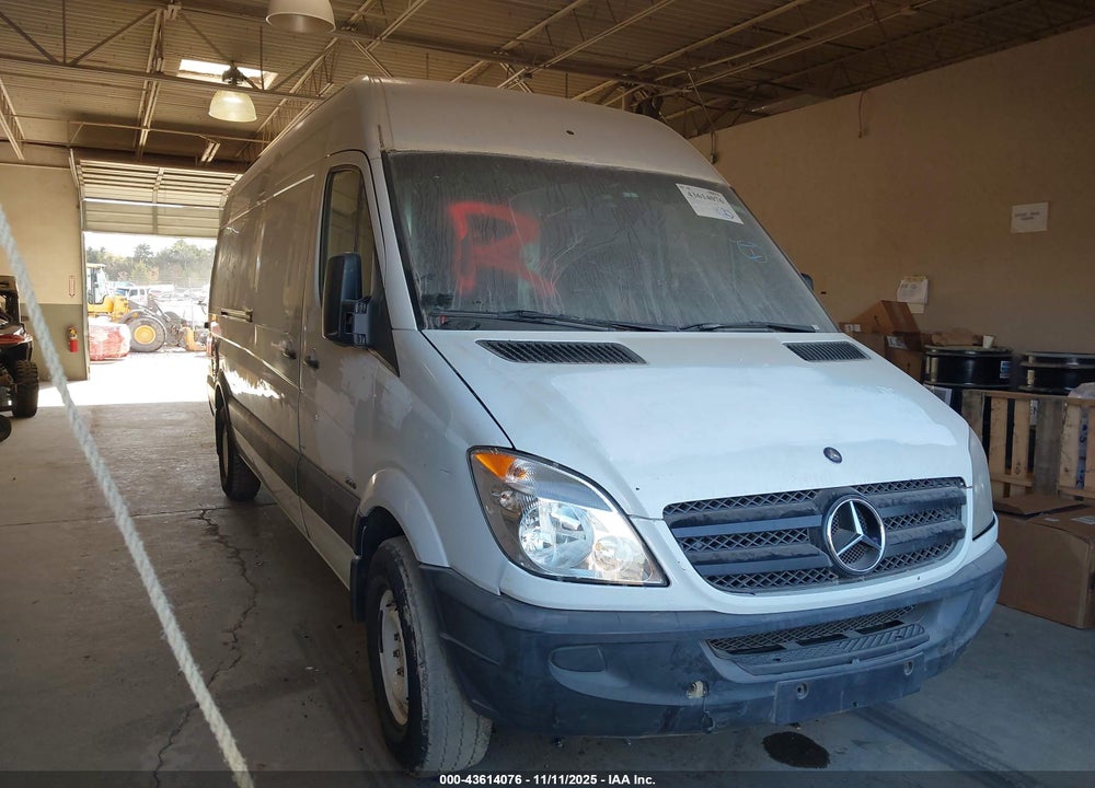 2012 MERCEDES-BENZ SPRINTER 2500 HIGH ROOF VIN: WD3PE8CB6C5672853