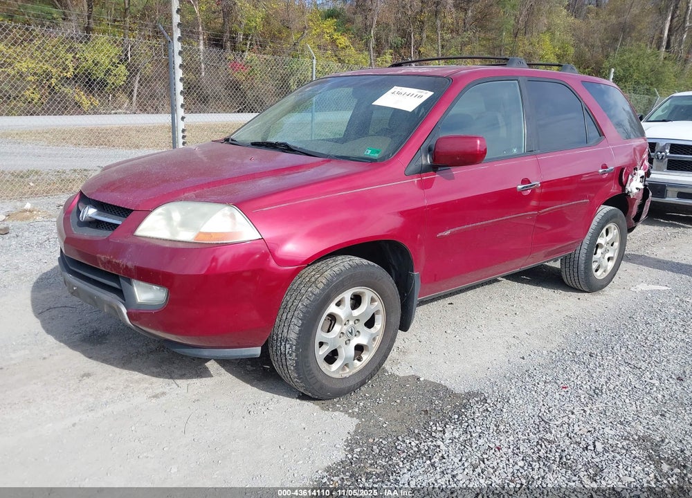 2002 ACURA MDX VIN: 2HNYD18642H518403
