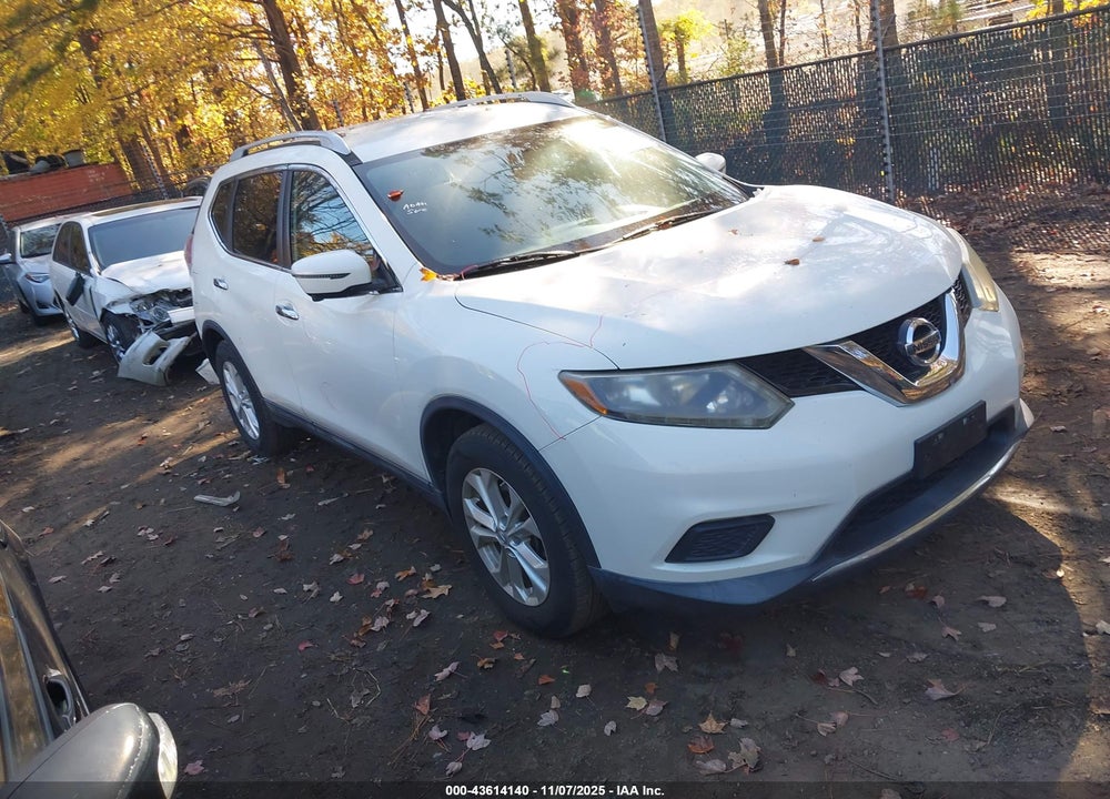 2016 NISSAN ROGUE SV VIN: 5N1AT2MN0GC768160