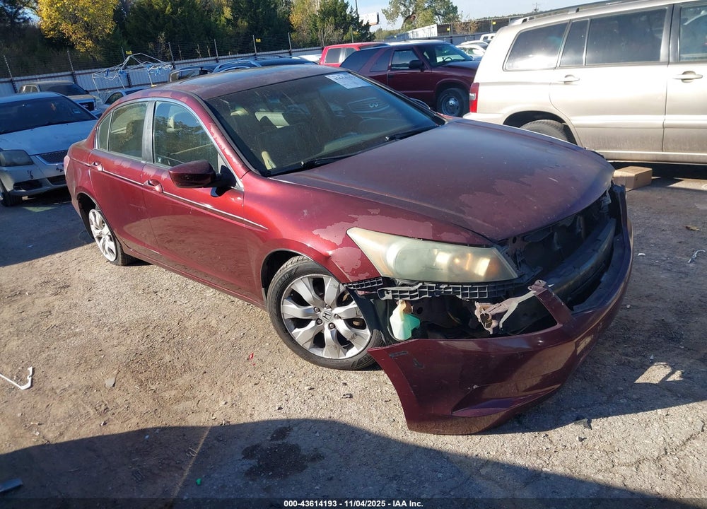 2008 HONDA ACCORD 2.4 EX-L VIN: 1HGCP26818A095855