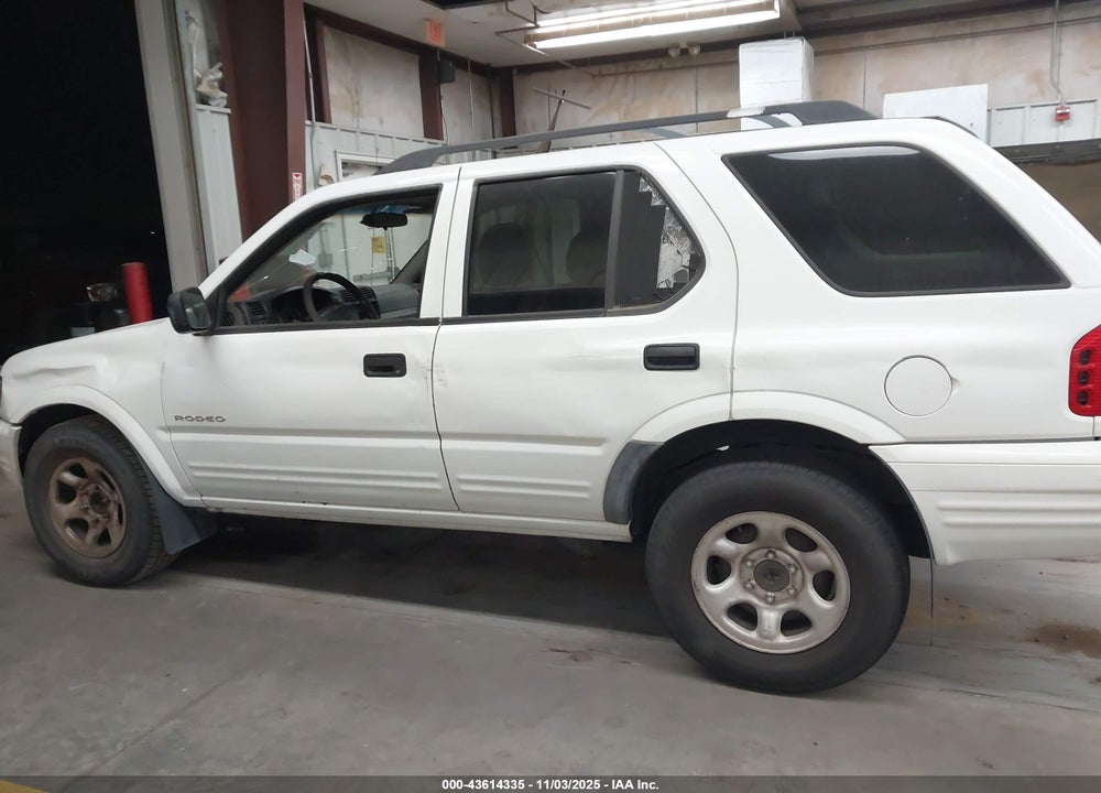 2004 ISUZU RODEO S 3.2L V6 VIN: 4S2CK58W244301482