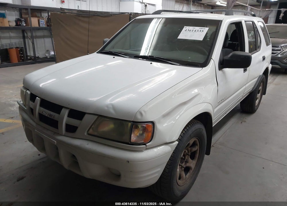 2004 ISUZU RODEO S 3.2L V6 VIN: 4S2CK58W244301482